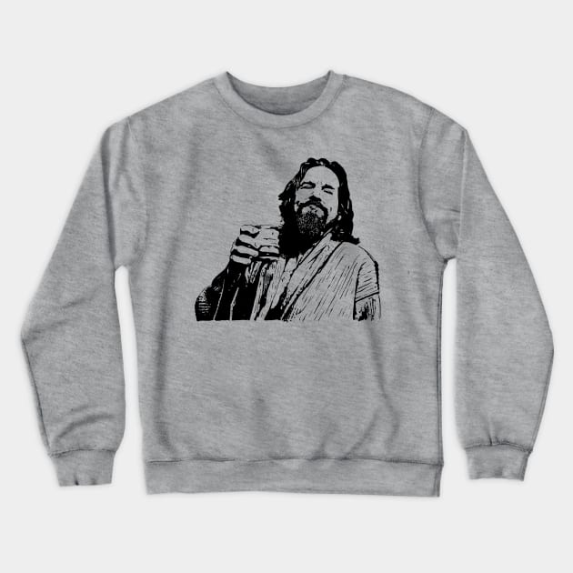 The Dude Crewneck Sweatshirt by Stupiditee